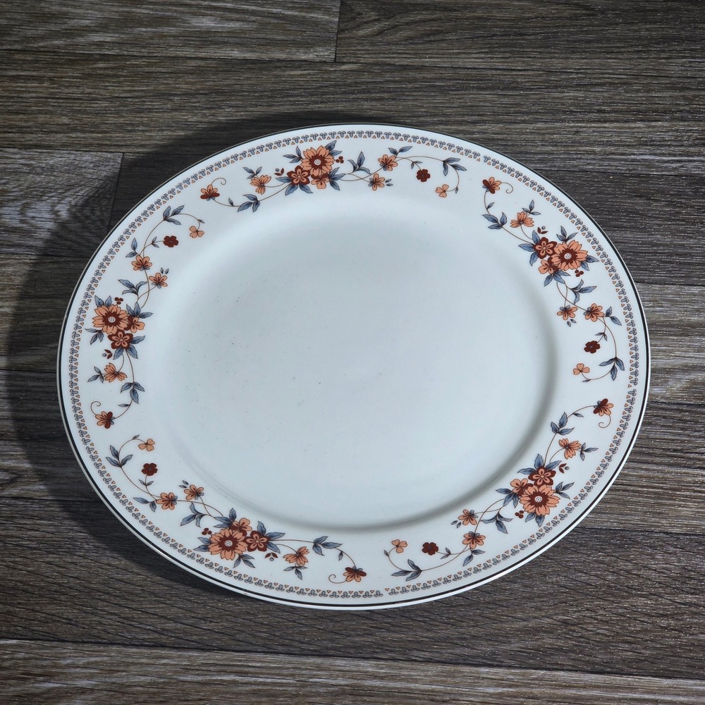 Sheffield Anniversary Porcelain China Dinner Plate Floral‎ Design Made in Japan